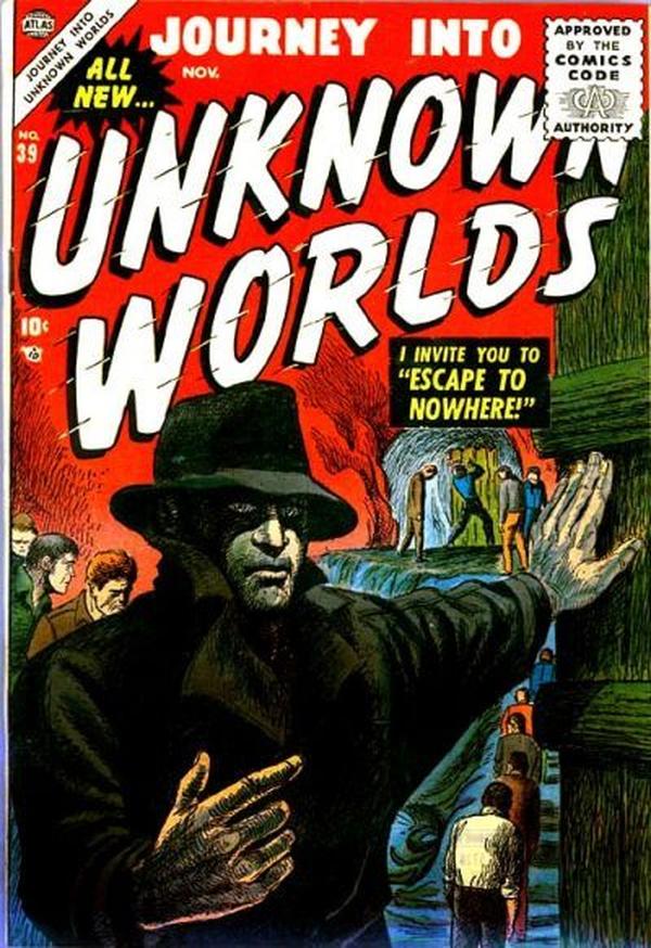 Journey into Unknown Worlds #39 cover