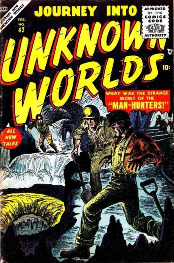 Journey into Unknown Worlds #42 cover