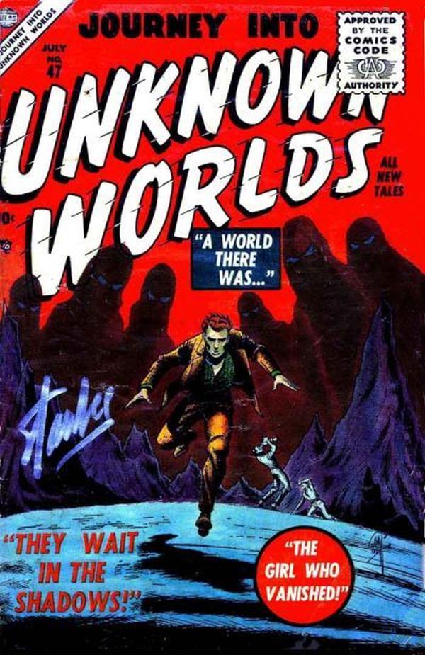Journey into Unknown Worlds #47 cover