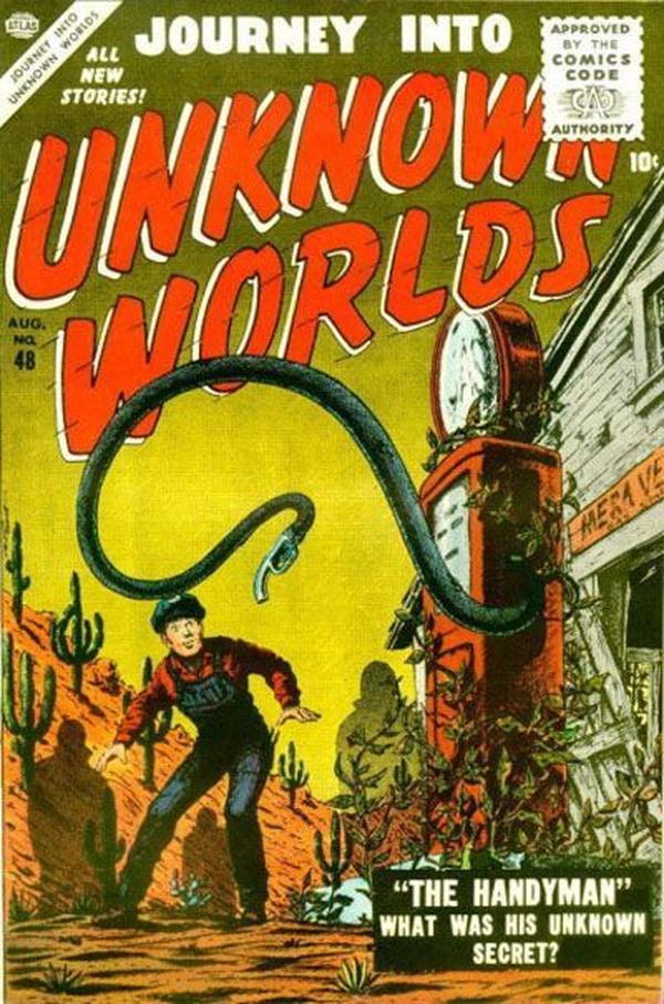 Journey into Unknown Worlds #48 cover