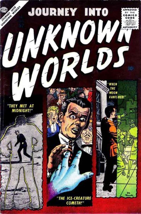 Journey into Unknown Worlds #52 cover