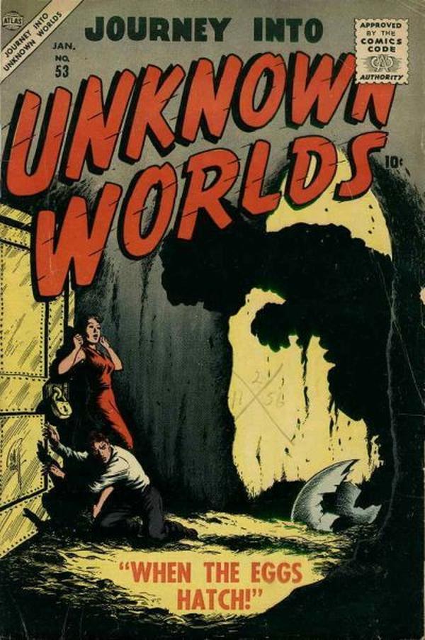 Journey into Unknown Worlds #53 cover