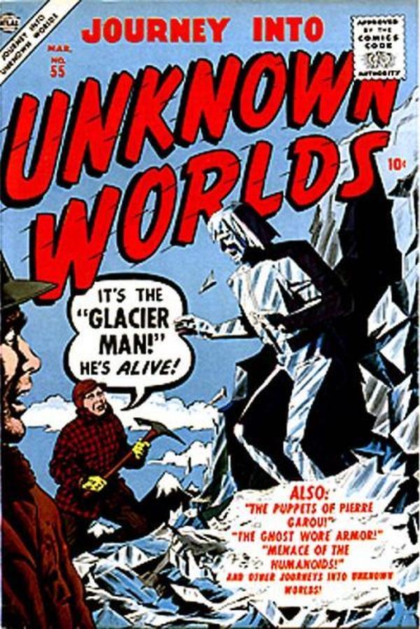 Journey into Unknown Worlds #55 cover