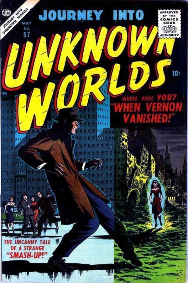 Journey into Unknown Worlds #57 cover