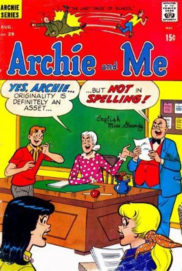 Archie and Me #29 cover