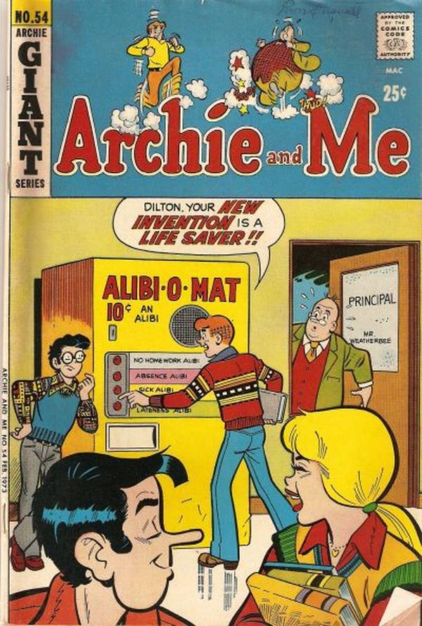 Archie and Me #54 cover