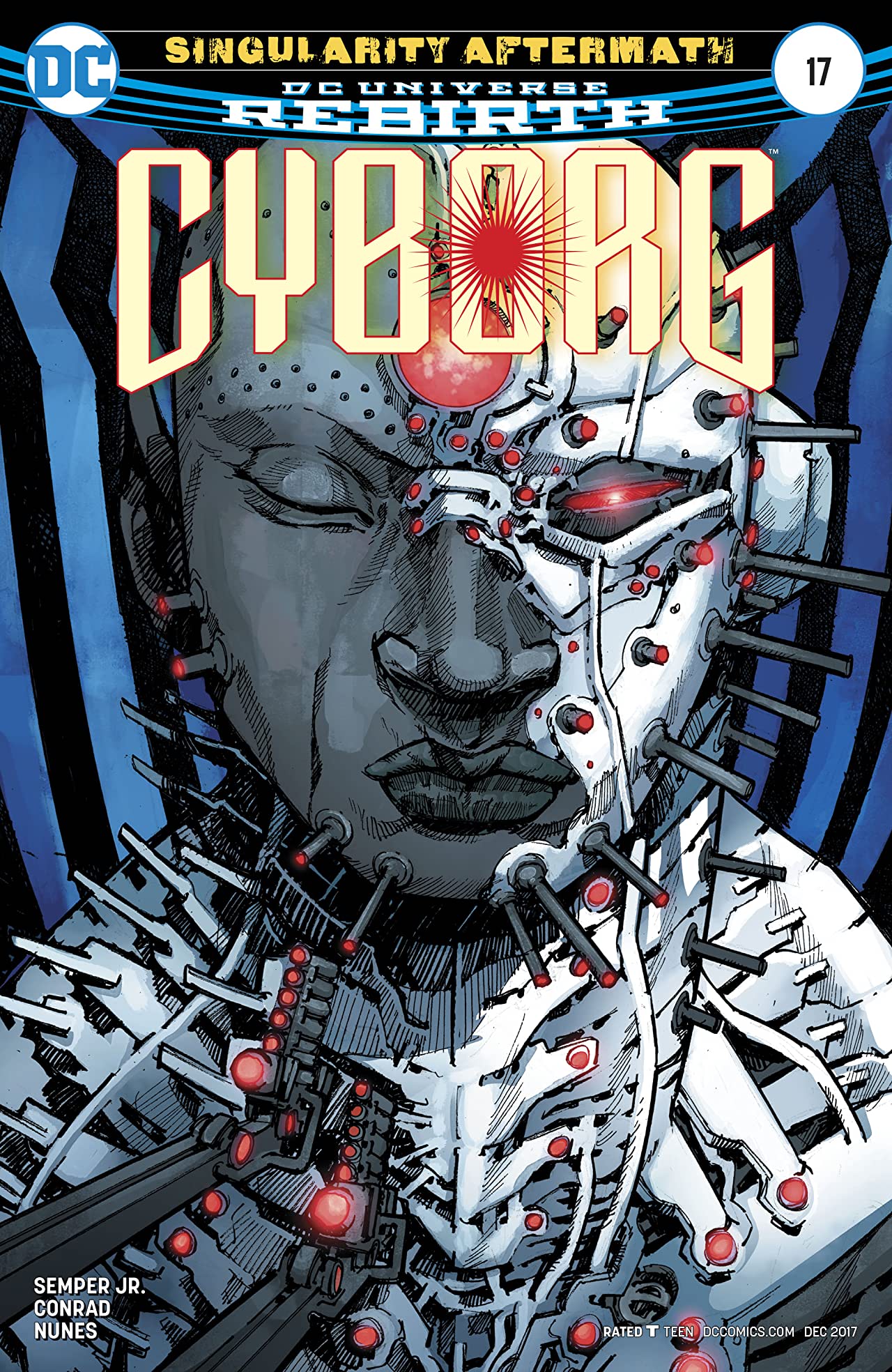Cyborg #17 cover