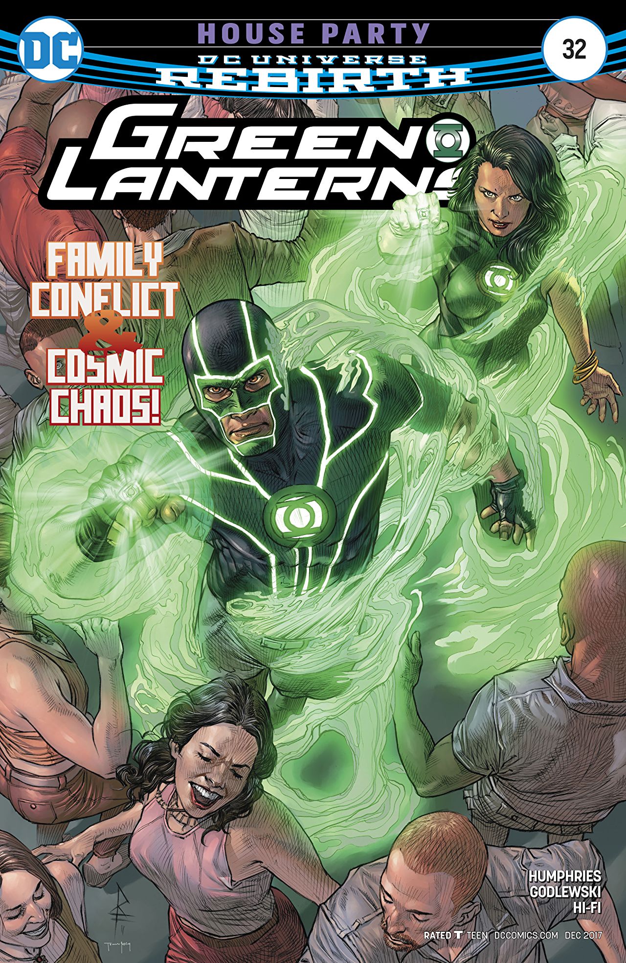 Green Lanterns #32 cover