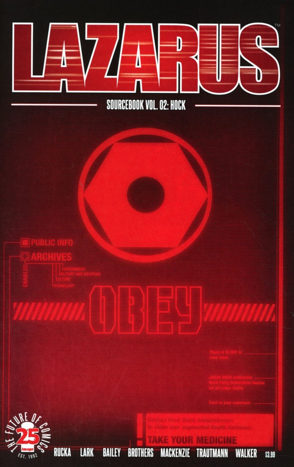 The Lazarus Sourcebook #2 cover