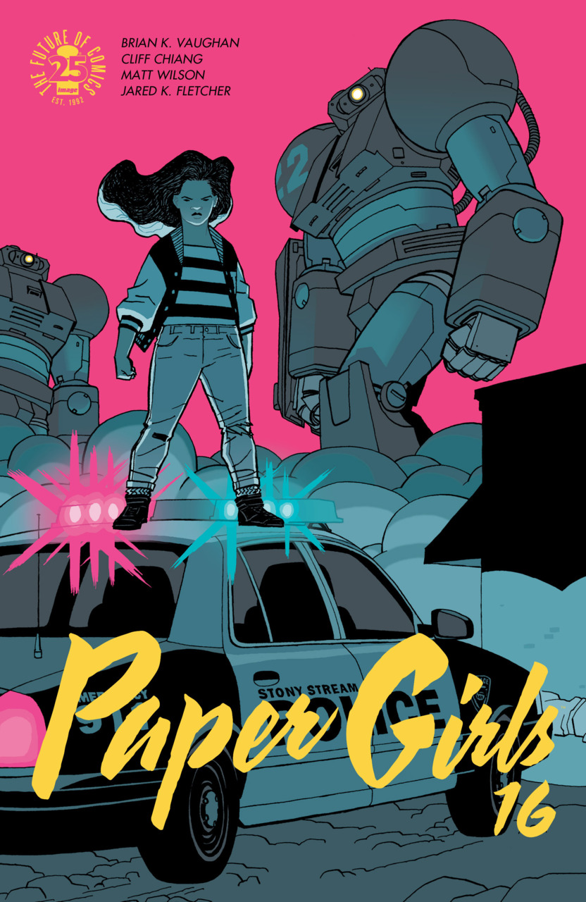 Paper Girls #16 cover