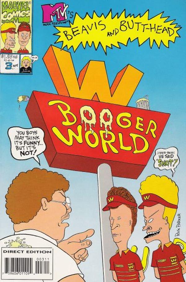 Beavis & Butt-Head #3 cover