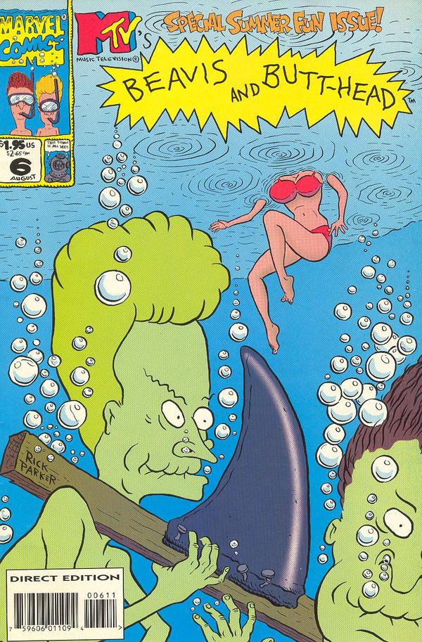 Beavis & Butt-Head #6 cover