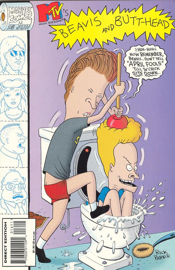 Beavis & Butt-Head #16 cover