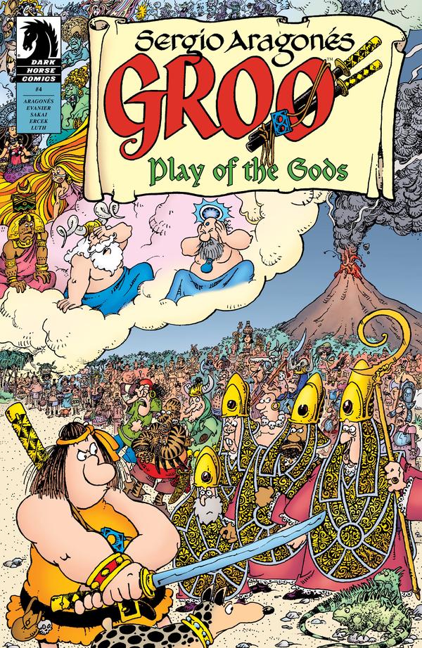 Groo: Play of the Gods #4 cover