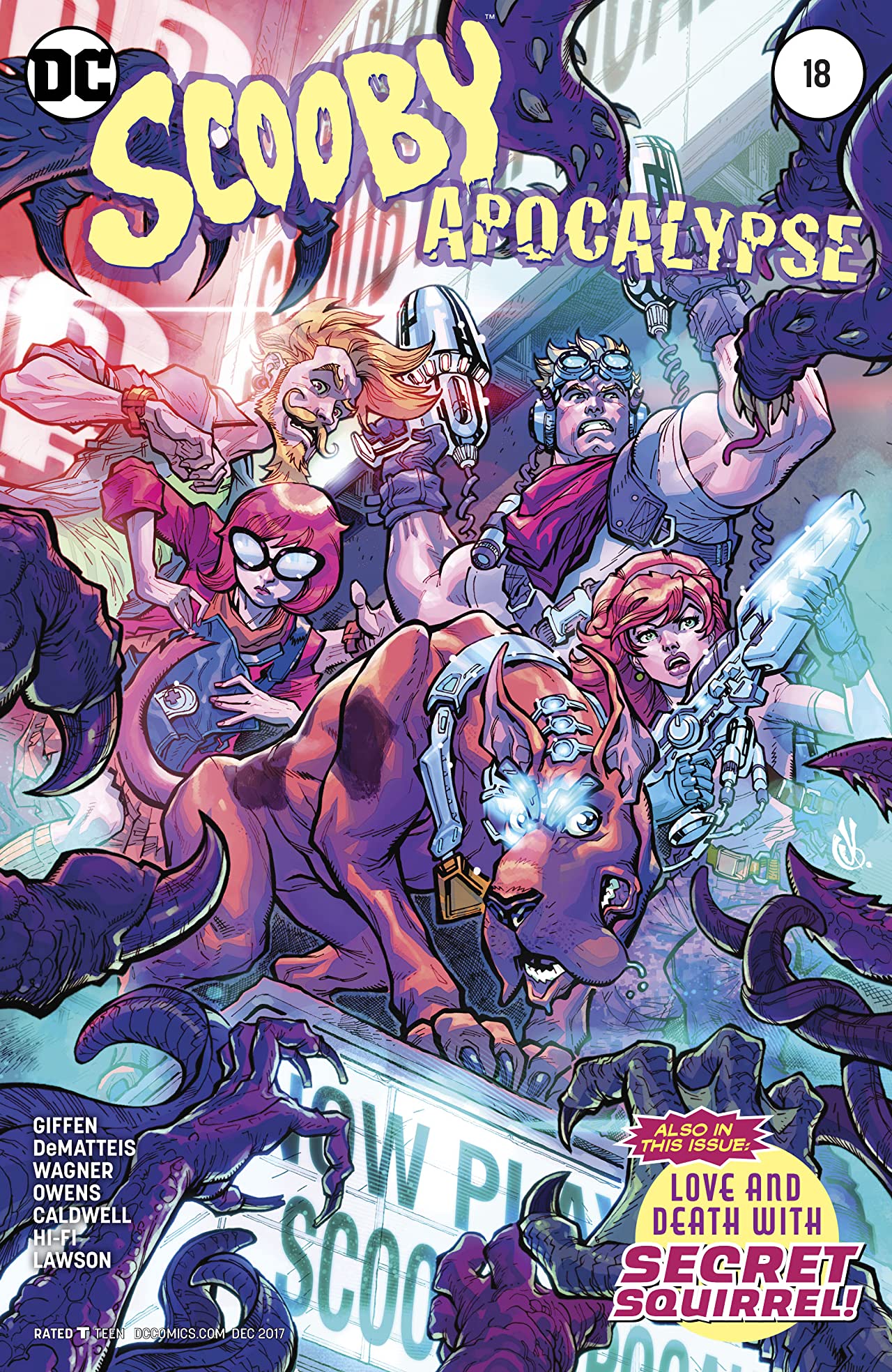 Scooby Apocalypse #18 cover
