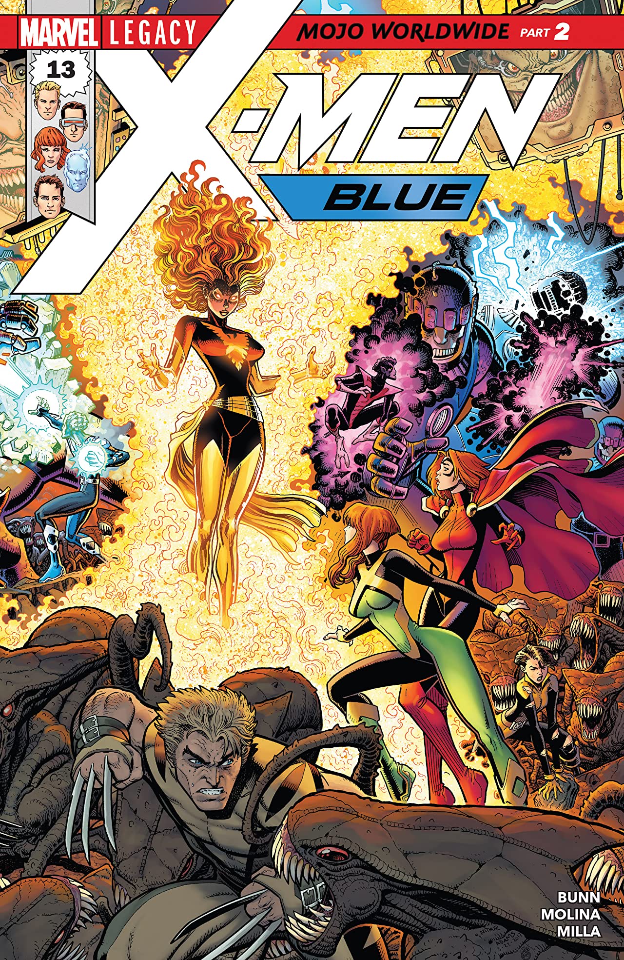 X-Men: Blue #13 cover