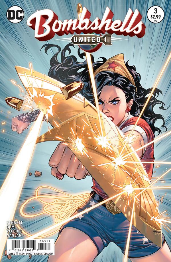 Bombshells: United #3 cover