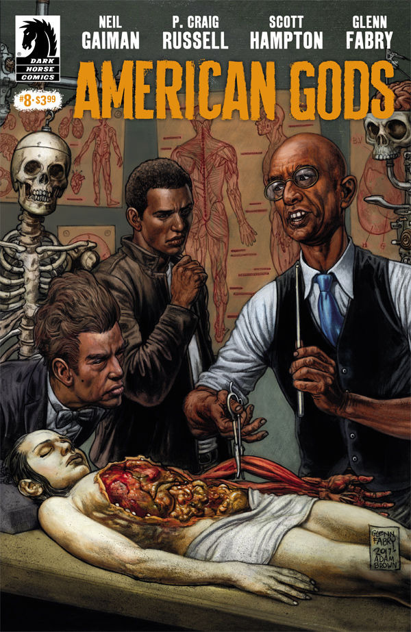 American Gods #8 cover