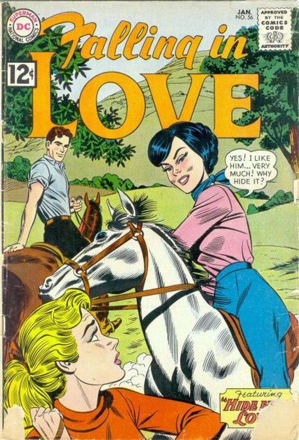 Falling in Love #56 cover
