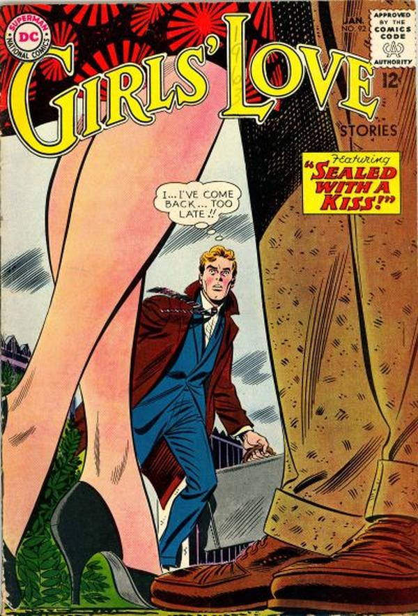 Girls' Love Stories #92 cover
