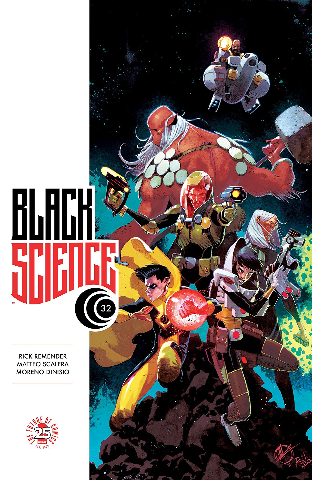 Black Science #32 cover
