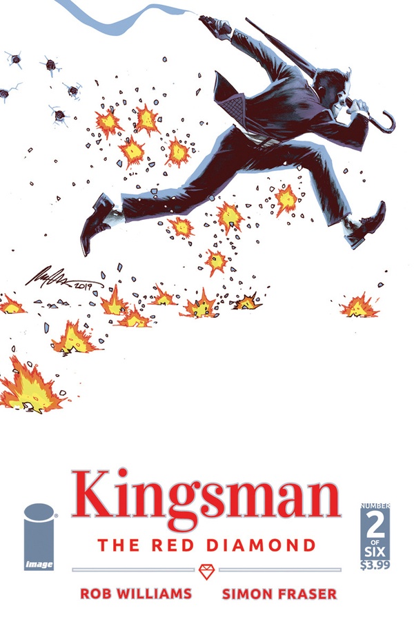 Kingsman: The Red Diamond #2 cover