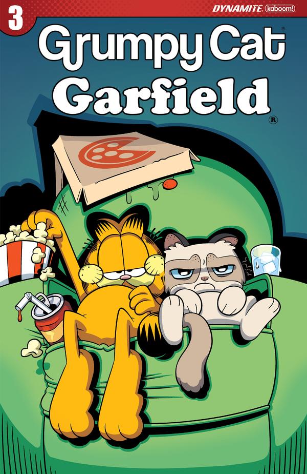 Grumpy Cat / Garfield #3 cover