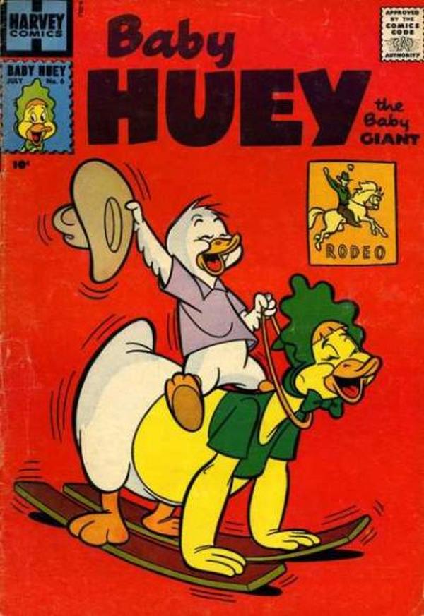 Baby Huey, the Baby Giant #6 cover