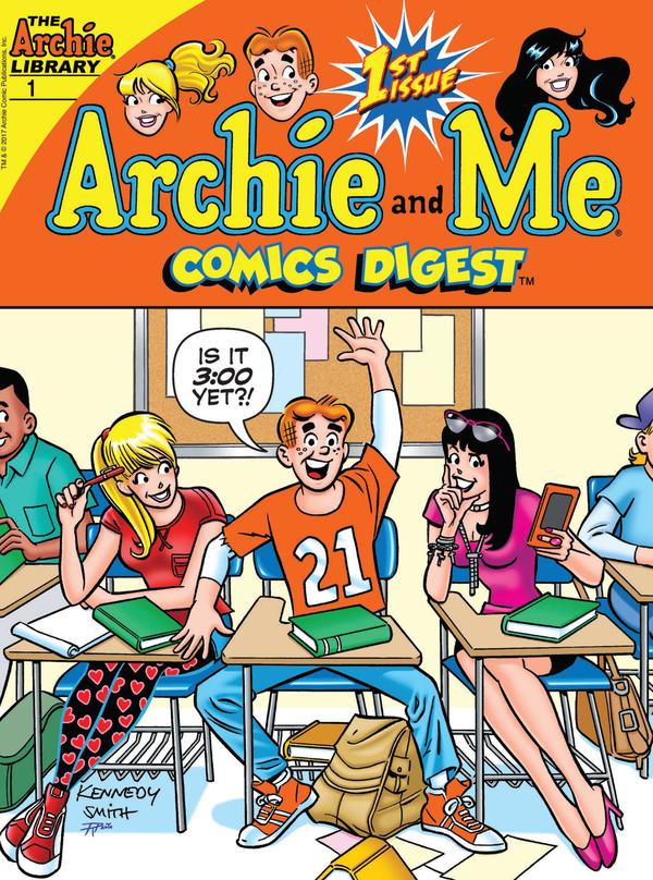 Archie and Me Comics Digest #1 cover