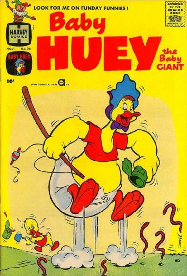 Baby Huey, the Baby Giant #28 cover