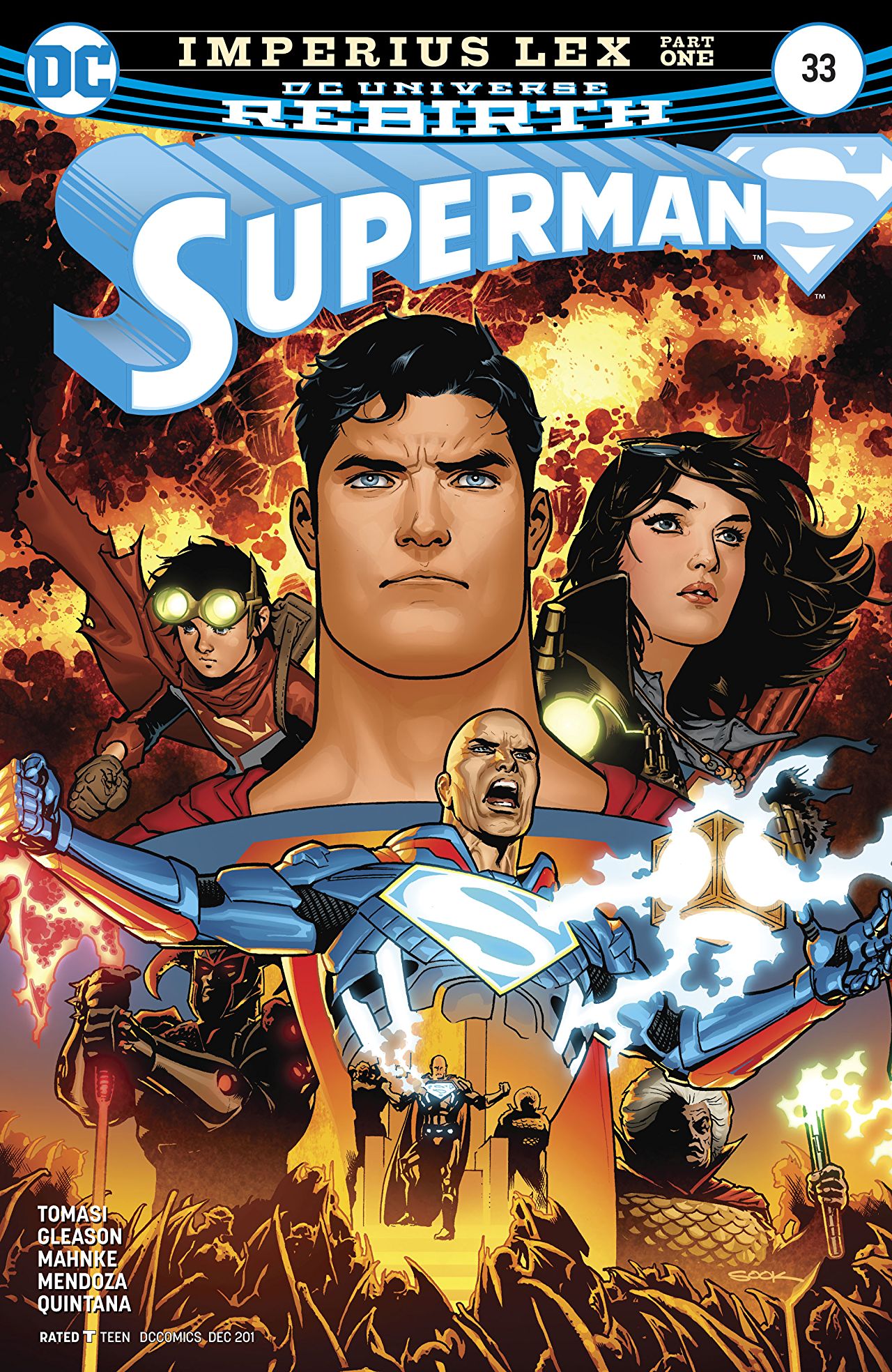 Superman #33 cover