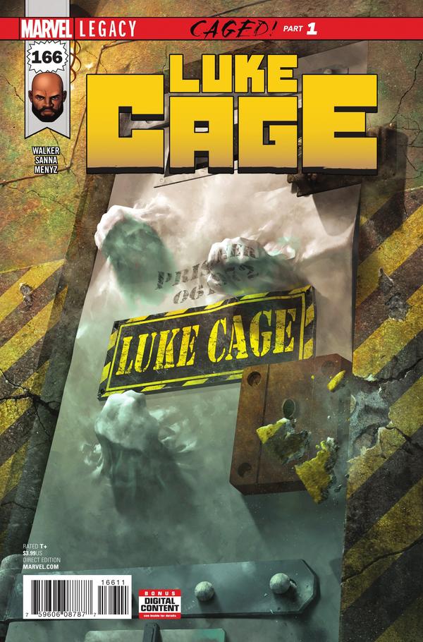 Luke Cage #166 cover