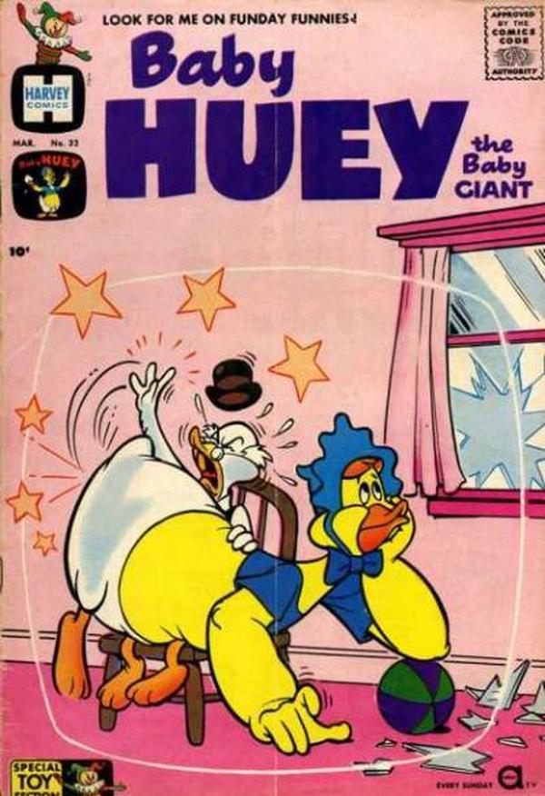 Baby Huey, the Baby Giant #32 cover