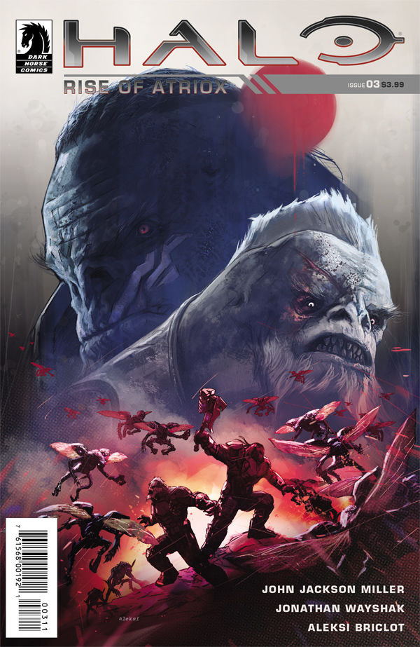 Halo: Rise of Atriox #3 cover