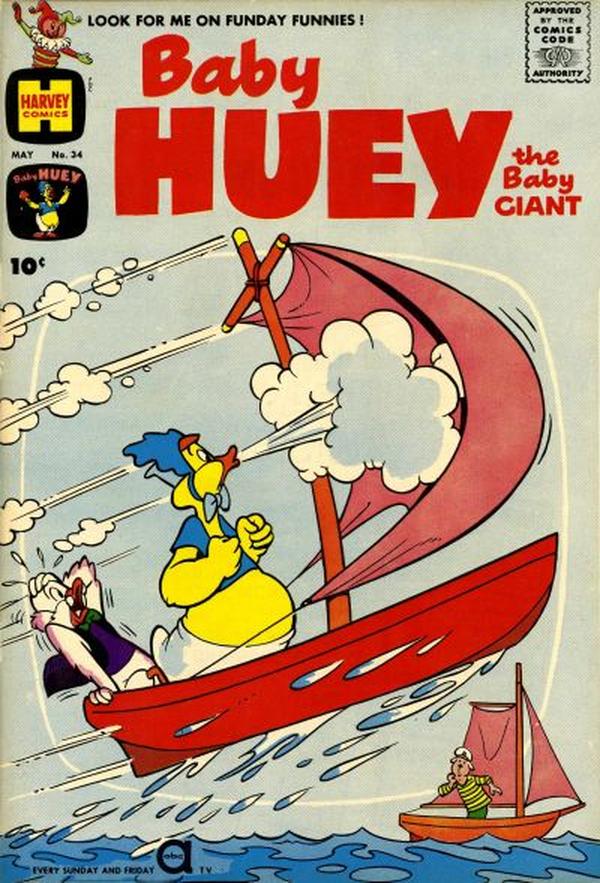 Baby Huey, the Baby Giant #34 cover