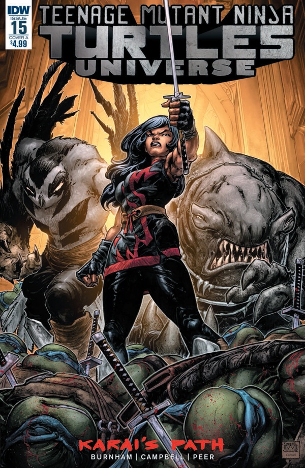 Teenage Mutant Ninja Turtles Universe #15 cover