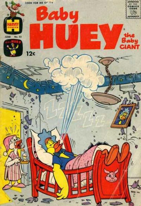 Baby Huey, the Baby Giant #52 cover