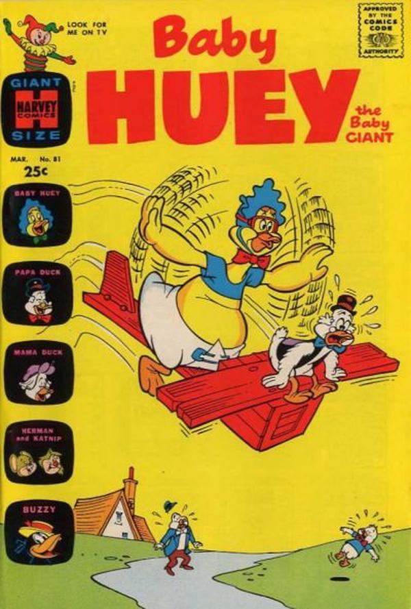Baby Huey, the Baby Giant #81 cover