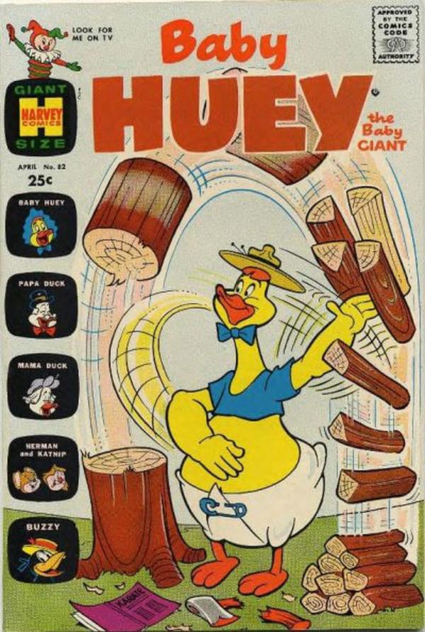 Baby Huey, the Baby Giant #82 cover