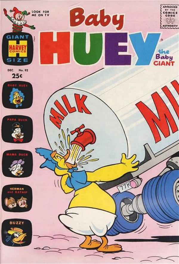 Baby Huey, the Baby Giant #92 cover