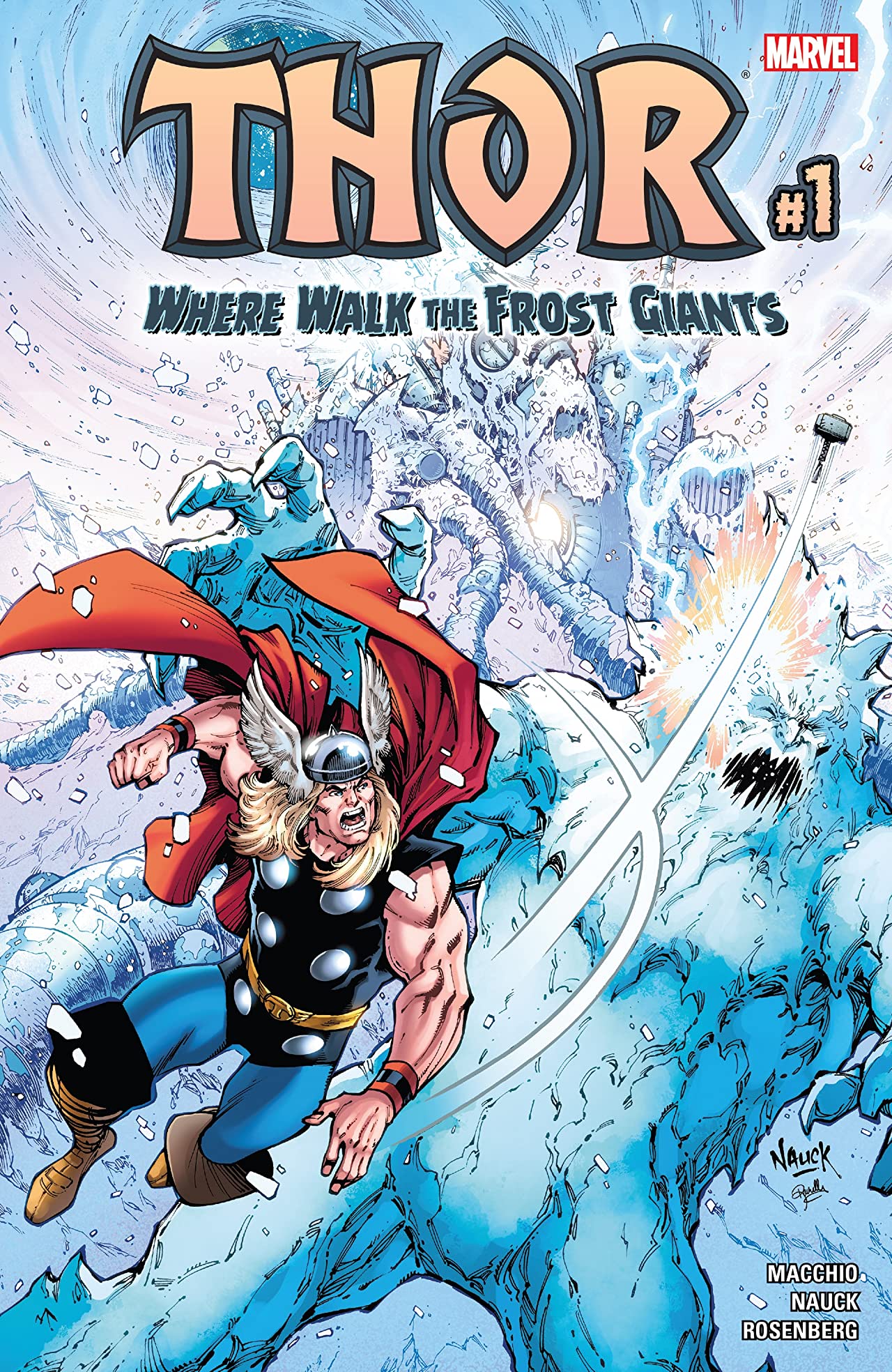 Thor: Where Walk the Frost Giants #1 cover