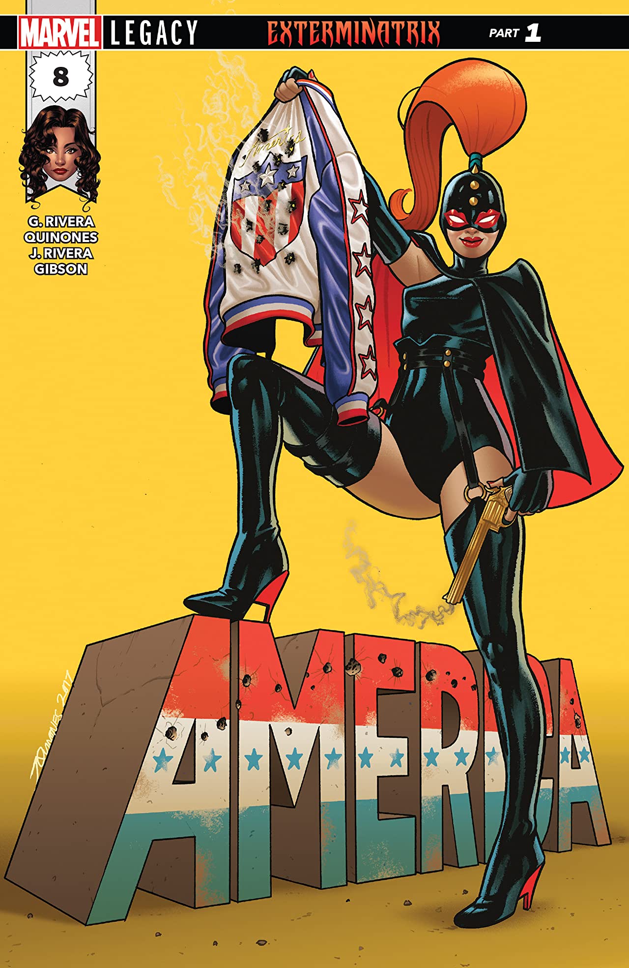 America #8 cover