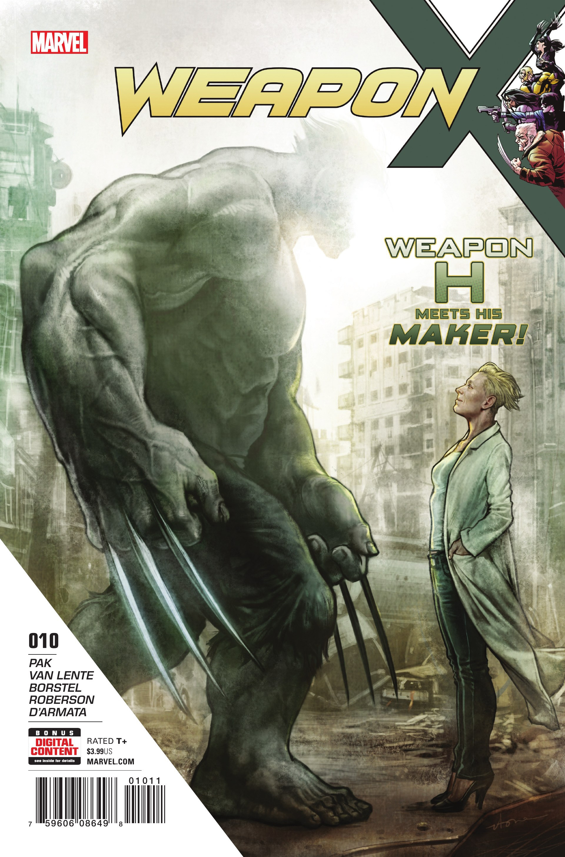 Weapon X #10 cover