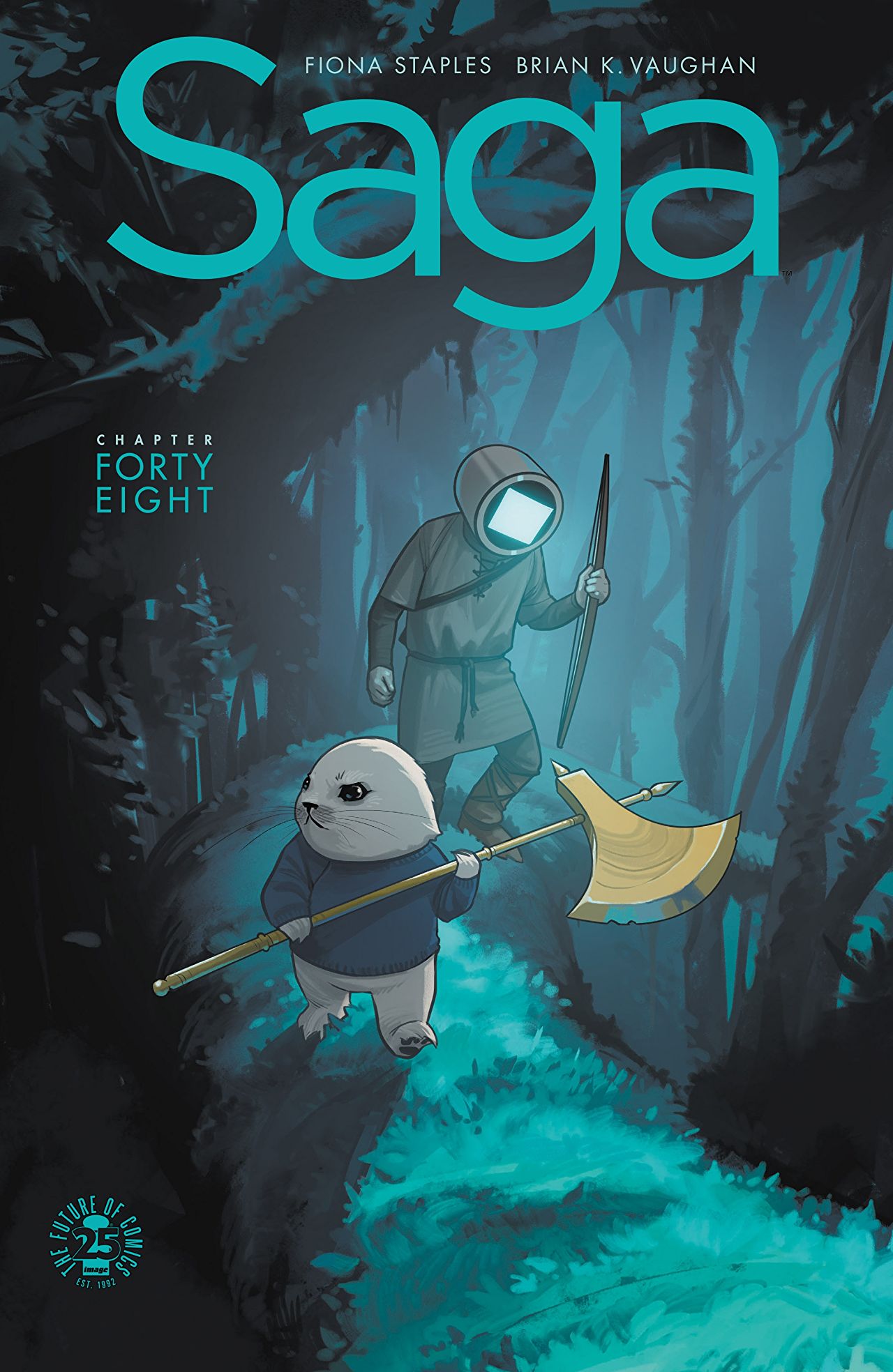 Saga #48 cover