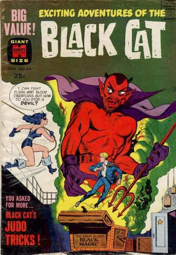 Black Cat Comics #64 cover