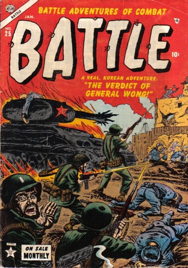 Battle #25 cover