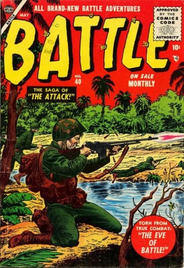 Battle #40 cover