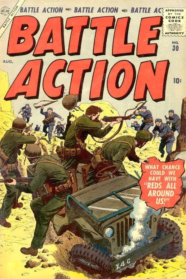 Battle Action #30 cover