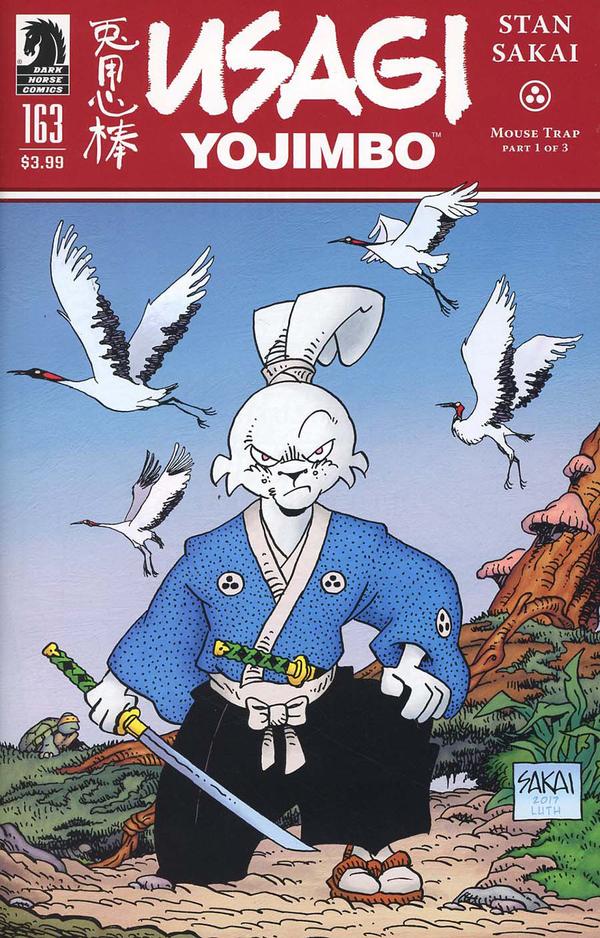 Usagi Yojimbo #163 cover