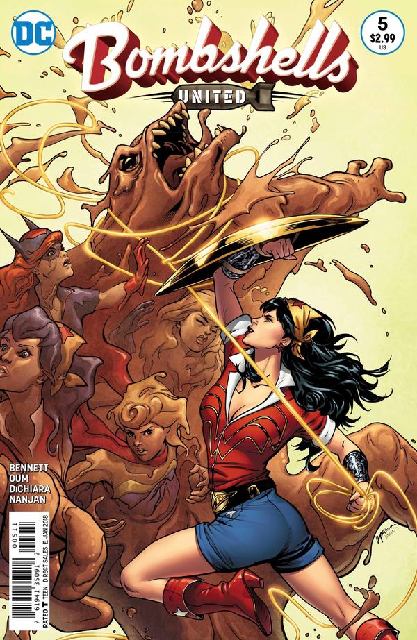 Bombshells: United #5 cover